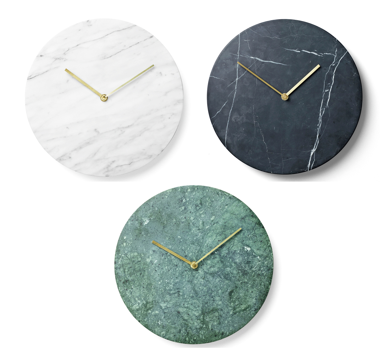 marble clock